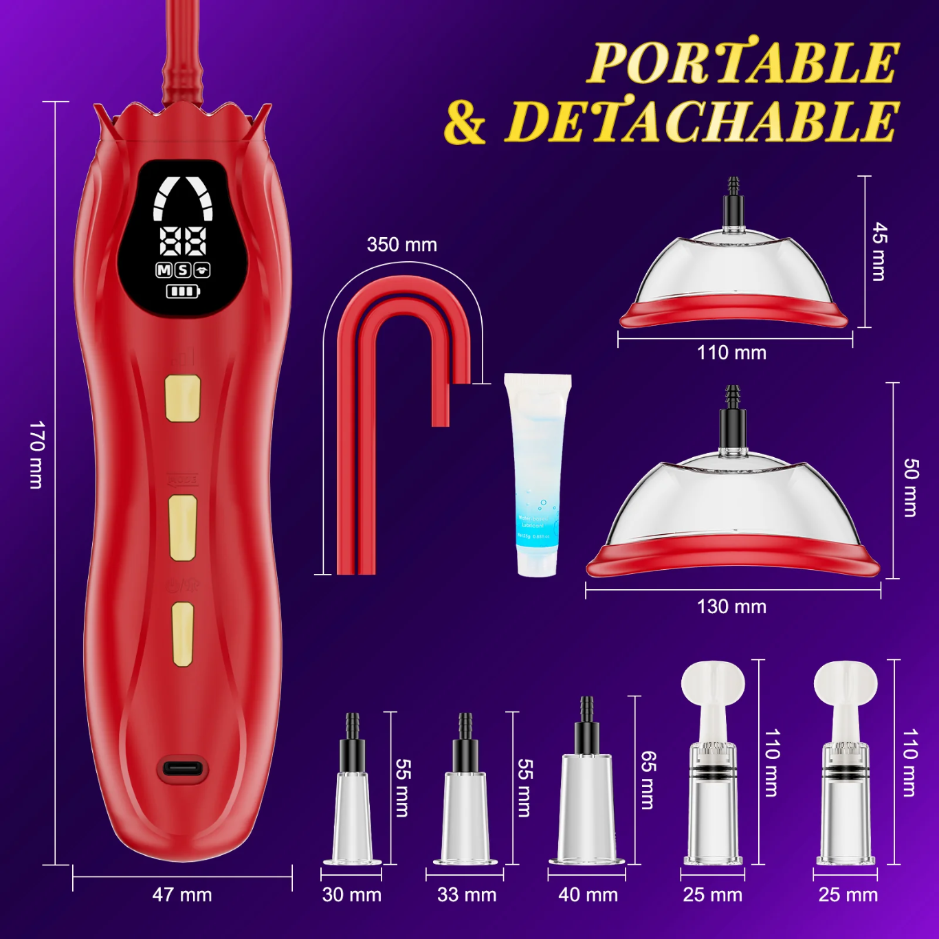 Pussy Pump | Electric Rose Clitoral Pump